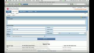 Casemaker Case Name Search