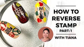 Reverse Nail Stamping Part 1: Stamper Head Technique | Maniology LIVE!