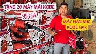 🔴TẶNG MÁY MÀI 0đ 🔴MÁY HÀN MIG KOBE 315K ĐỜI MỚI 2024 - DỄ HÀN - DỄ SÀI - AI CŨNG LÀM ĐƯỢC THỢ HÀN