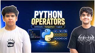 Python Operators Explained for Beginners | Arithmetic, Comparison, Logical