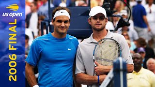Roger Federer vs Andy Roddick Full Match | US Open 2006 Final