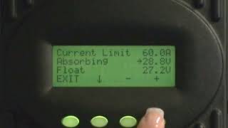 OutBack Power FLEXmax 60/80 Amp Charge Controller Charger Setup