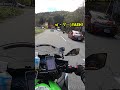 ヤエー３台目のライダーさんが元気に手を振ってくれました shorts ヤエー motovlog ninja バイク せせらぎ街道 バイクツーリング