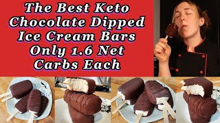 Easy Keto Ice Cream Bar Recipe