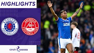 Rangers 4-1 Aberdeen | The Gers secure an emphatic comeback win at Ibrox | cinch Premiership
