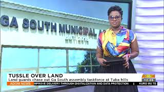 Tussle Over Land: Land guards chase out Ga South assembly taskforce at Tuba hills (14-09-23)