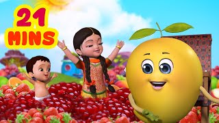 मीठे स्वादिष्ट फल | Hindi Rhymes Collection for Children | Infobells