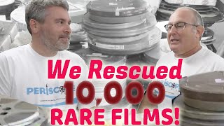 How we RESCUED a huge collection of RARE FILMS  !