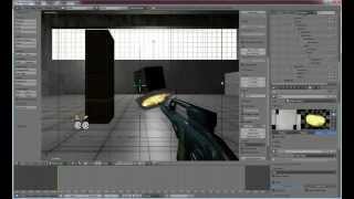 Blender GE 2.6 FPS Tutorial - FPS Python Movement Setup P2