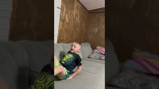 Tanner \u0026 Scarlett do flips! #funny #funnyvideo #gymnastics #gym