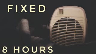 0°C outside and you are near the fan heater... | heater sound, white noise, rela
