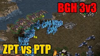 StarCraft BGH 3v3 | Big Game Hunters | Brood War | TeamPlay