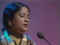 Vani Jairam Live  Manasa Sancharare