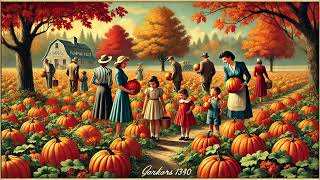 1940s Halloween Music: Pumpkin Patch Seranade - Vintage 1940s Halloween Song 🎃🎃
