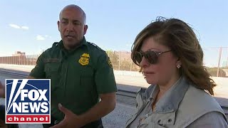 Maria Bartiromo joins the border patrol for a ride along
