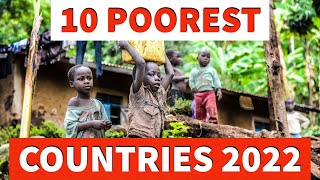 10 Poorest Countries in the World 2022 // Under $50 Monthly Incomes