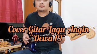 Cover Gitar Lagu Angin - Dewa 19 || Versi original chord, Rhytm versi Vega Antares 🎸