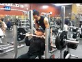 245lbs for 3 reps