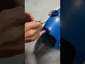 Pinstriping a Blue Motorcycle Tank | Teaser Video #shorts