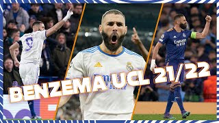 All 15 Champions League 21/22 goals | Karim Benzema | Real Madrid