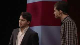 யோசனையிலிருந்து யதார்த்தத்திற்கு: TEDxAthens இல் Yiannis Batas \u0026 Michalis Taliakis