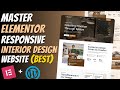 ELEMENTOR Masterclass: Build a STUNNING INTERIOR DESIGN Website Like a Pro | WordPress Tutorial 2026