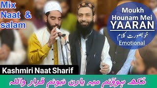 Moukh Hounam Mei Yaaran || Very Emotional kashmiri Naat Sharif || Owais Qadri || Mix Naat & salam