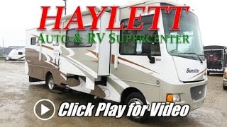 (Sold) HaylettRV.com - 2012 Itasca Sunstar 30T Barely Used Class A Gas Three Slide  Motorhome