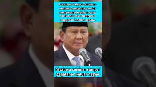 Untuk para menteri puasa dulu selama 5 tahun‼️#presiden #republikindonesia #prabowo #mentri