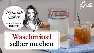 Flüssigwaschmittel und Waschpulver selber machen