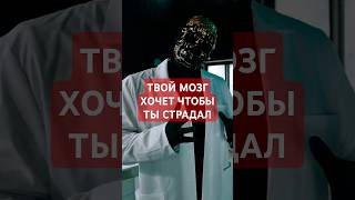 Твой мозг хочет, чтобы ты страдал #психология #саморазвитие #личностныйрост #мышление