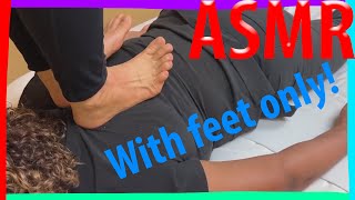 ASMR - back cracking with feet only! Part 3!