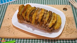 Mușchi de Porc cu Cartofi la Cuptor | Bucătăria Mamei