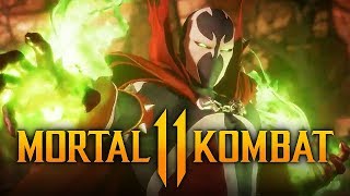 Mortal Kombat 11 - Spawn NEW Intro Dialogue w/ Baraka REVEALED!