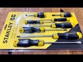 Stanley Tools 8Pcs Screwdriver Set Unboxing