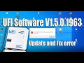 UFI Software V1.5.0.1963 Update and Fix error