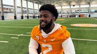 Vols DB Andre Turrentine previews fall camp | Tennessee Football