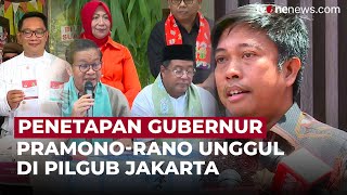 KPU Jakarta Bakal Tetapkan Pramono-Rano Jadi Gubernur Terpilih Pada 9 Januari | OneNews Update