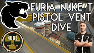 FURIA Nuke T Pistol Vent Dive vs NRG (CS:GO Strategy Breakdown)