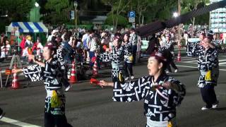 本丁筋 １１日 追手筋（南）１ 本家高知よさこい２０１１ mususukunjp