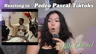 Reacting to Pedro Pascal Thirst Traps on TikTok… While Elevated 👀💨 | Elevated Reactions