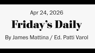 The Washington Post / LA Times Crossword 24/04/2026