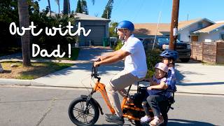 Can Dad Take 4 Kids Across Town on an E-Bike?