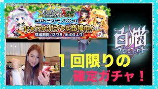 白猫プロジェクト　確定ガチャ！フォースターXmas2015★るる氏のゲーム実況★