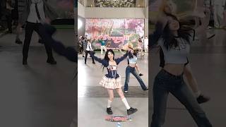 C-pop in public 鞠婧祎 '恋爱告急' #shorts