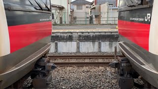 JR外房線誉田駅E233系5000番台連結作業をまとめた動画です。(4)