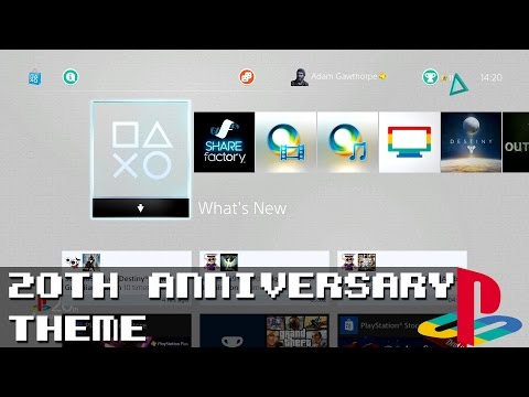 PS4 - Playstation 1 20th Anniversary Theme! PS4 - Playstation 1 20th Anniversary Theme!
