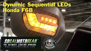 Install Dynamic Sequential LED Turn Signal/DRLs on Honda  F6B