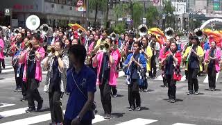 ２０１８ 銀座柳まつり パレード //  八王子学園八王子高等学校吹奏楽部