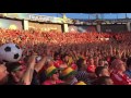 amazing wales fans vs russia in toulouse